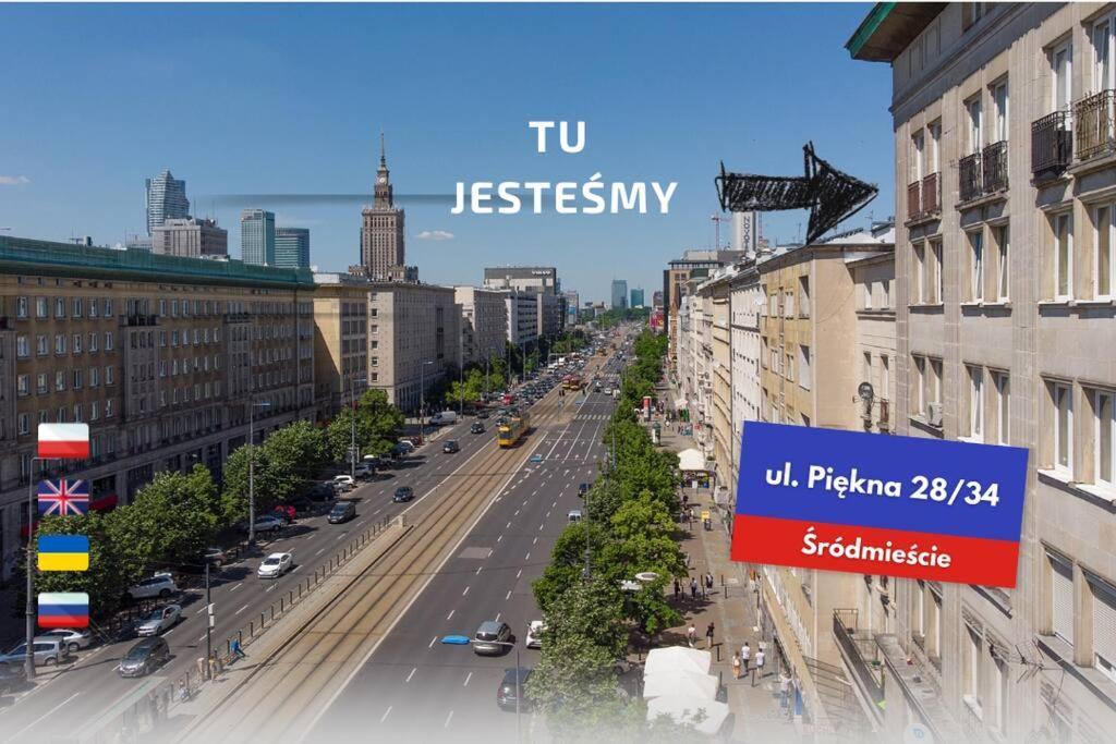 דירות ורשה Lux Apartament W Centrum, Plac Konstytucji, Klimatyzacja, Widokowy מראה חיצוני תמונה