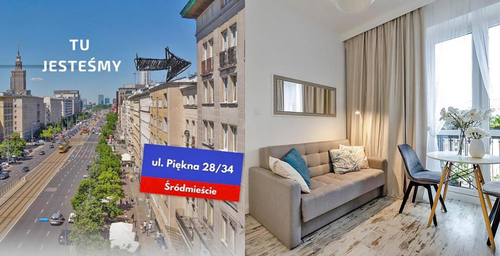 דירות ורשה Lux Apartament W Centrum, Plac Konstytucji, Klimatyzacja, Widokowy מראה חיצוני תמונה